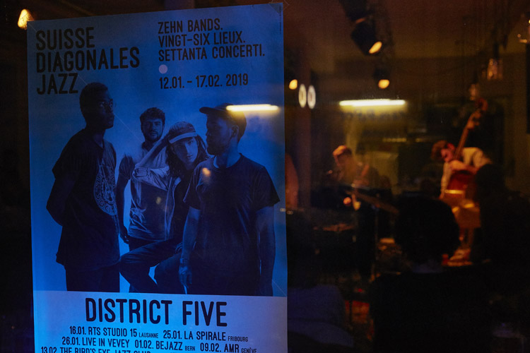 Live in Vevey - Suisse Diagonales Jazz - District Five - (c) Martin Reeve